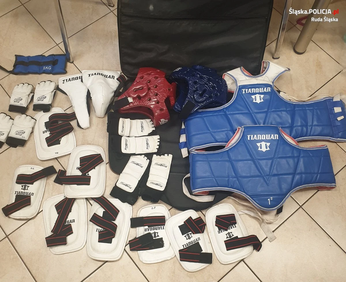 Nie powalczą... Włamywacz i paser zatrzymani w związku z kradzieżą sprzętu sportowego!