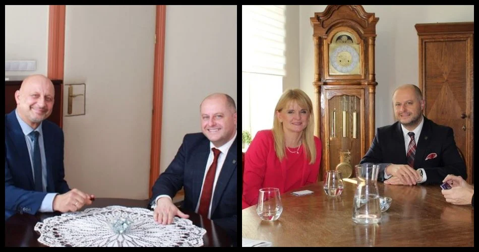 Prezydent rozmawia ze swoimi byłymi konkurentami o przyszłości miasta