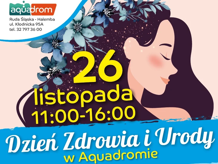 Aquadrom: Już 26 listopada w rudzkim parku wodnym odbędzie się Dzień Zdrowia i Urody