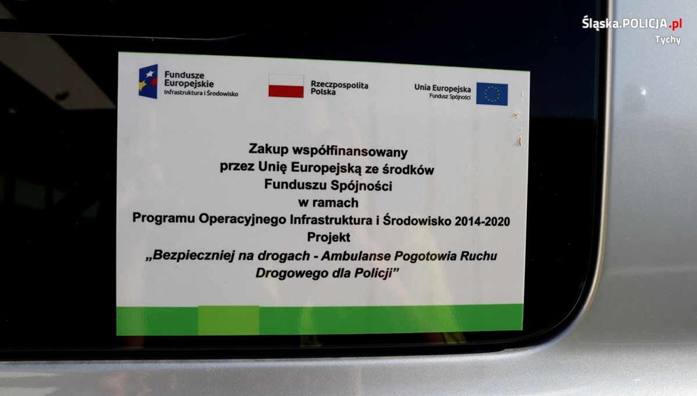 Nowy radiowóz wyjechał na tyskie drogi