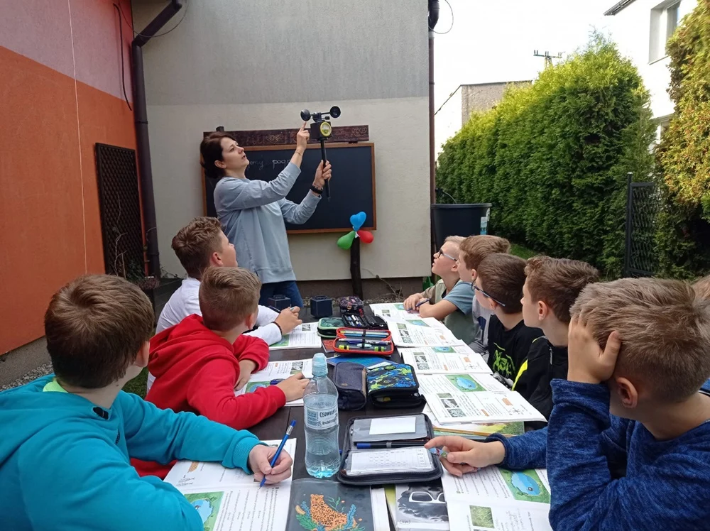 "Zielona klasa" pod chmurką. Projekt SP nr 4