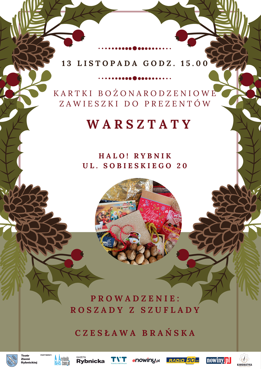 halo! Rybnik zaprasza na warsztaty "Coś z niczego - czyli jak korzystać z recyklingu?"
