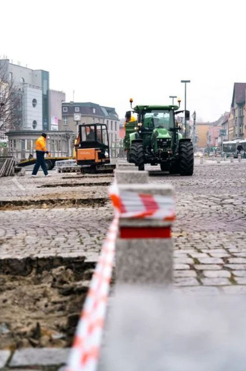 Zrobi się zielono. Sadzenie drzew na rybnickim Placu Wolności
