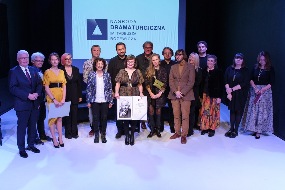 Małgorzata Maciejewska laureatką Nagrody Dramaturgicznej im. Tadeusza Różewicza