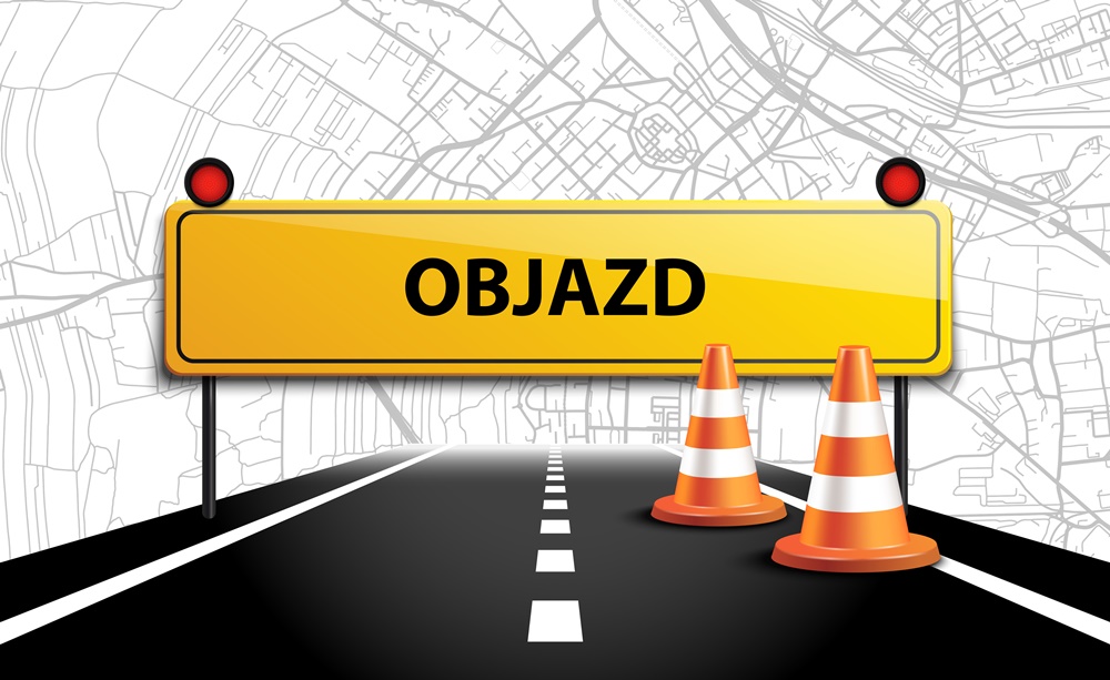 Uwaga kierowcy: Odcinek ul. Błonie wyłączony z ruchu