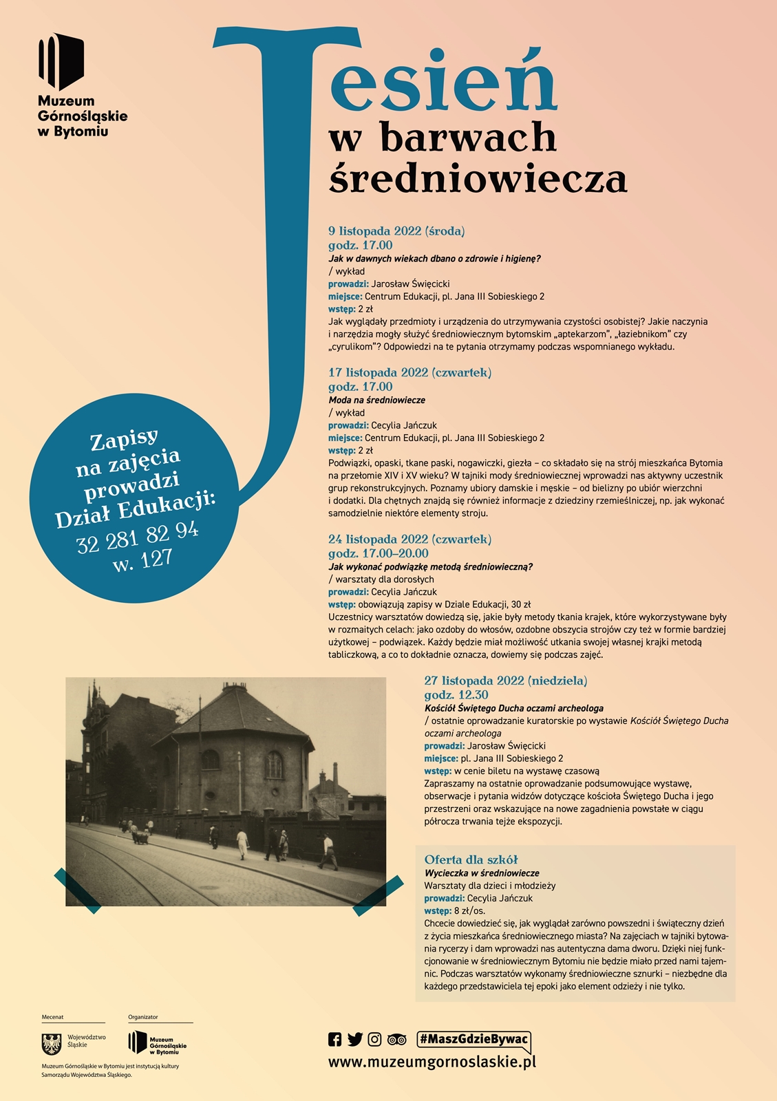 muzeum gornoslaskie jesien w barwach sredniowiecza
