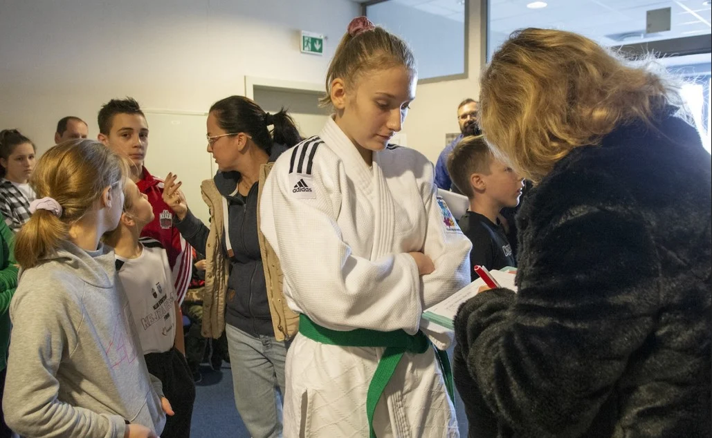 Młodzi judocy tym razem walczyli o... rolę w filmie
