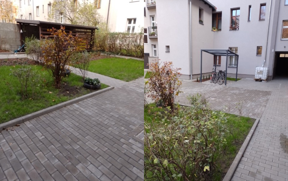 Trwa zagospodarowanie przestrzeni publicznych w rejonie ul. Mickiewicza