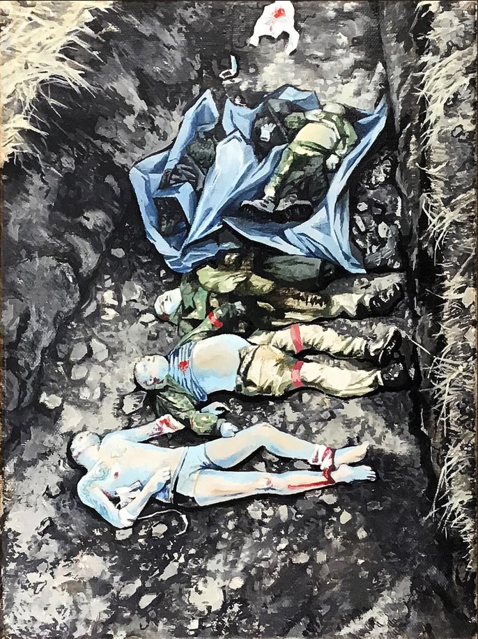 Wystawa przejmujących obrazów olejnych Niki Porc w Bytomiu