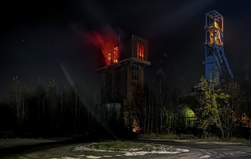 Serce Szybu Krystyna znów zabiło. W sobotę uruchomiono instalację artystyczną