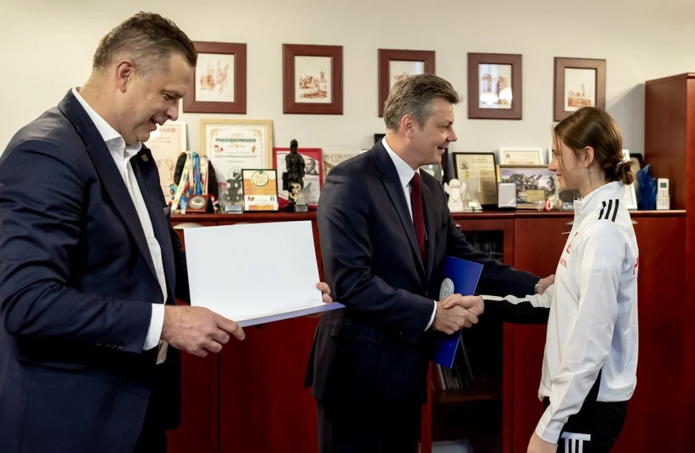 Prezydent pogratulował bytomskim karatekom z MUKS Bytom