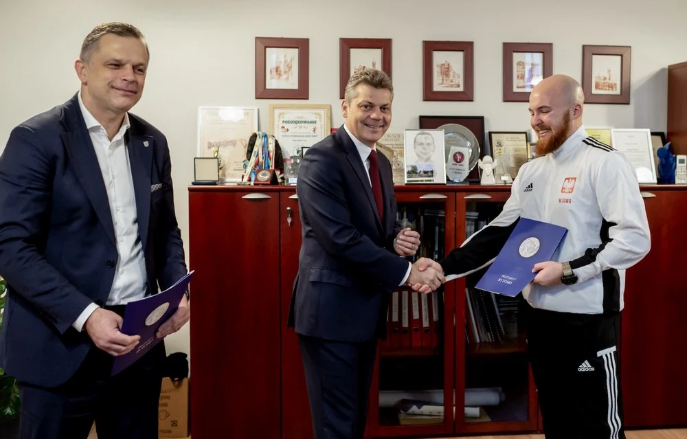 Prezydent pogratulował bytomskim karatekom z MUKS Bytom