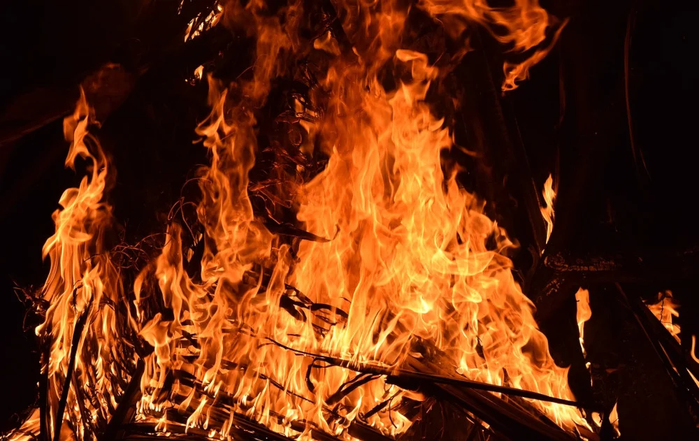 Nielegalnie palił odpady. Straż Miejska nałożyła mandat