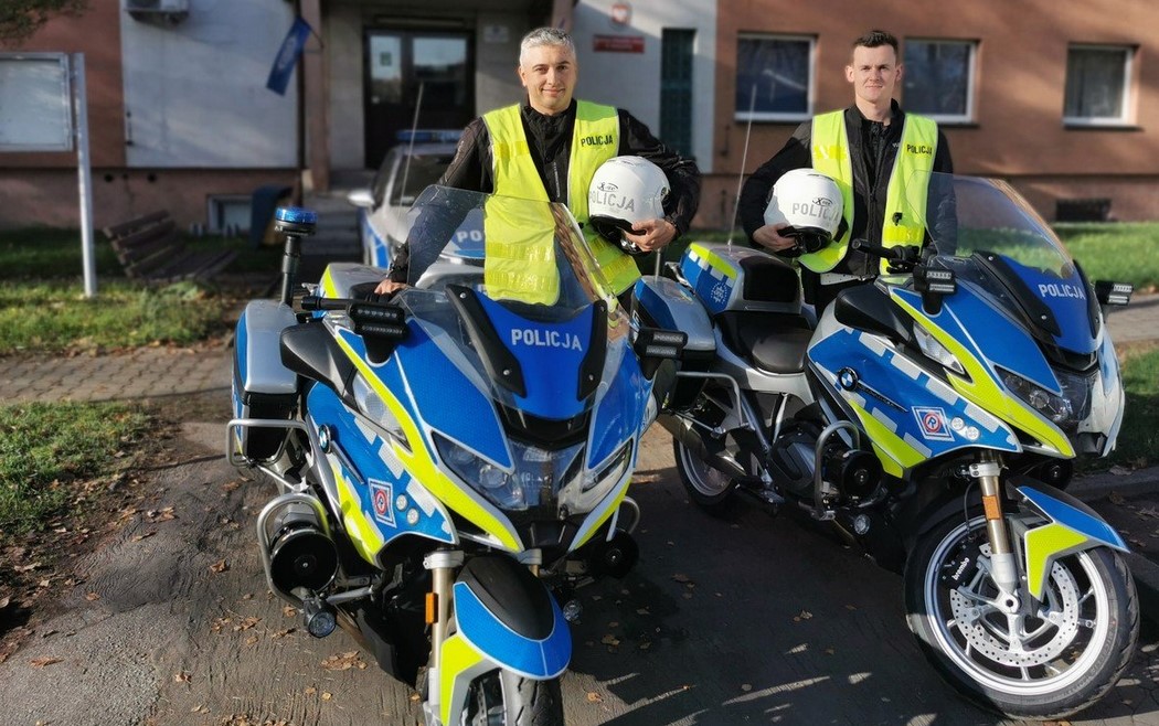 Mikołowska drogówka z nowym sprzętem. Policjanci zyskali nowe motocykle
