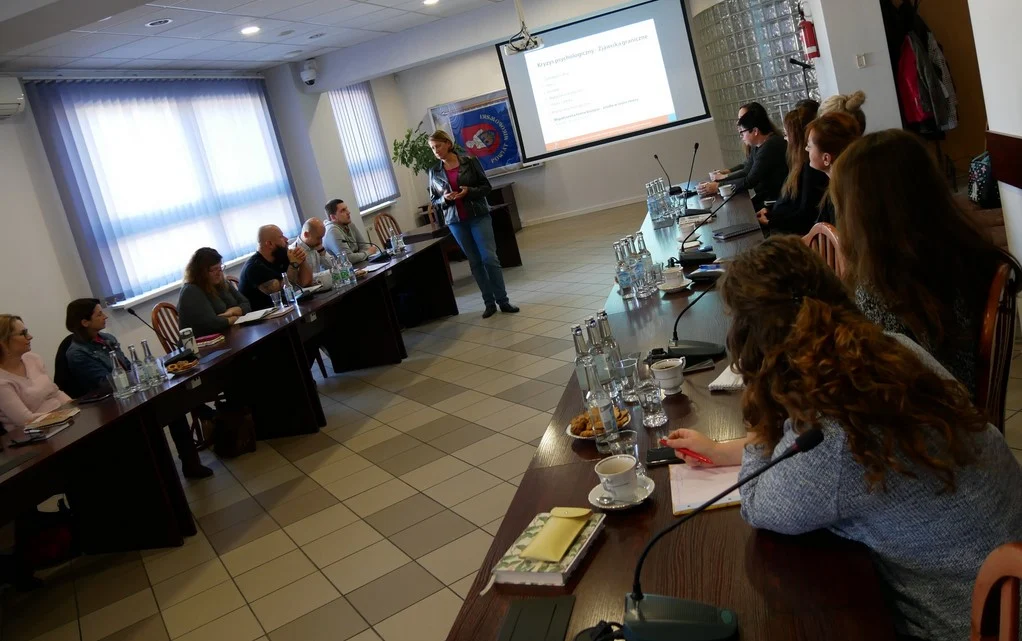 Przyszli interwenci kryzysowi szkolili się w Starostwie Powiatowym