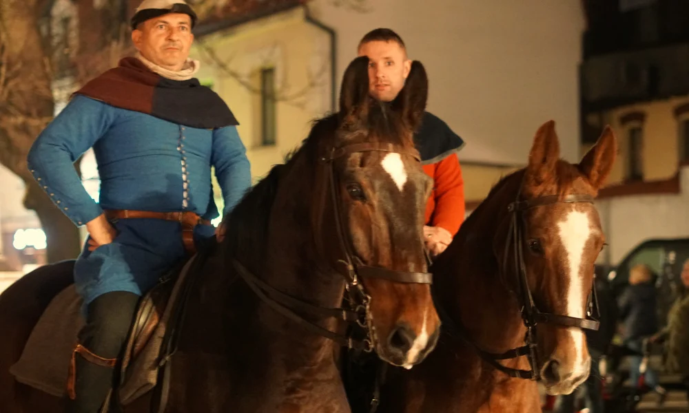 [ZDJĘCIA] Święty Marcin odwiedził mikołowski Rynek. Za nami Marcinowe Święto