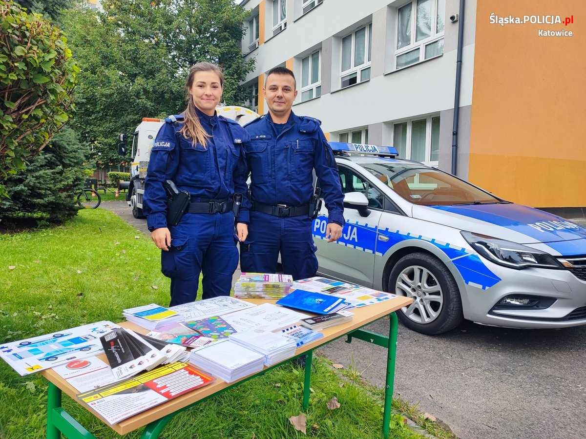 Dzielnicowi o bezpieczeństwie podczas rodzinnego pikniku