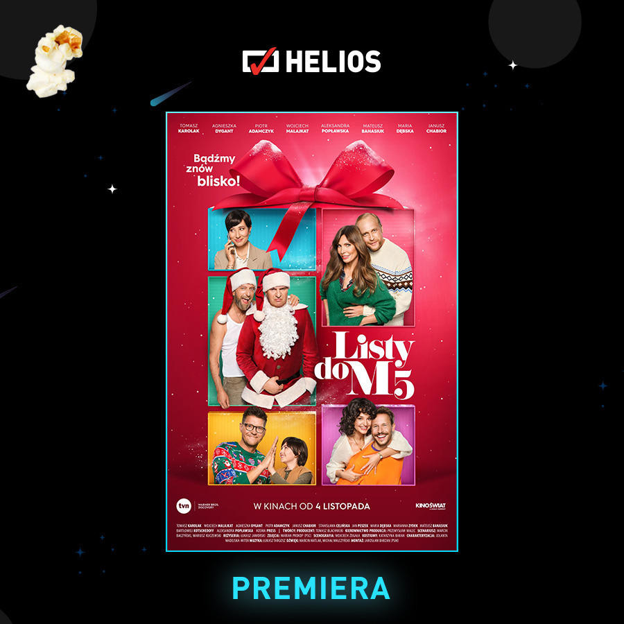 Moc filmowych emocji na ekranach kin Helios