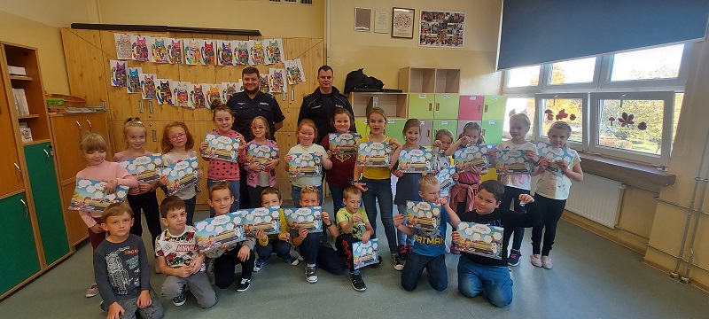 Katowickie pierwszaki wiedzą jak być bezpiecznym na drodze