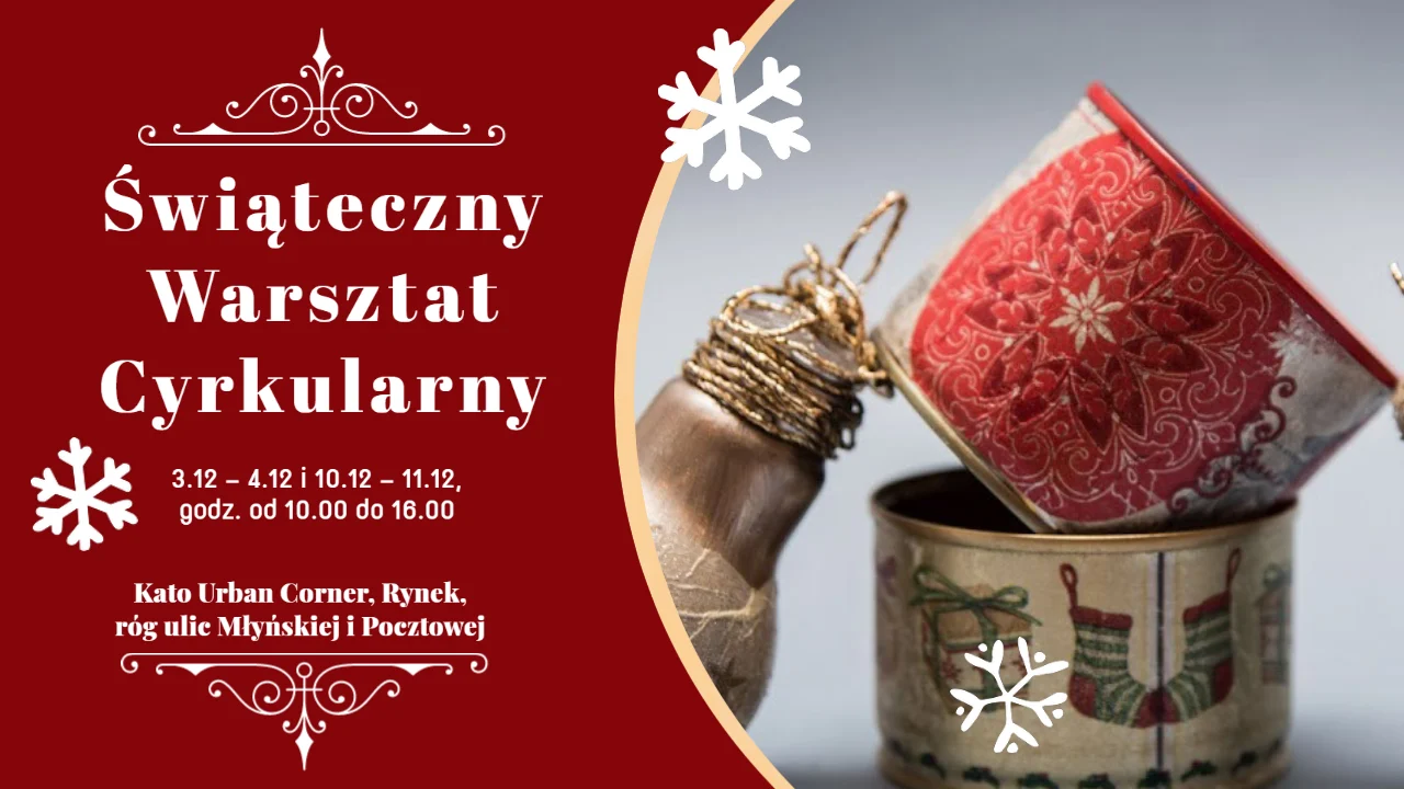 Świąteczne ekowarsztaty w Kato Urban Corner