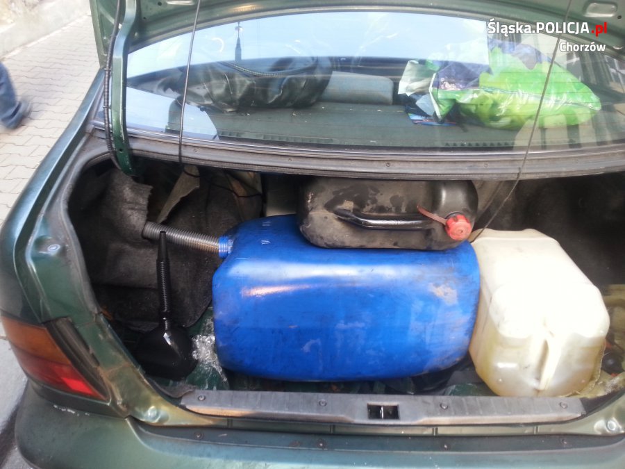 Podejrzany o szereg kradzieży paliwa ze stacji benzynowych w rękach policji