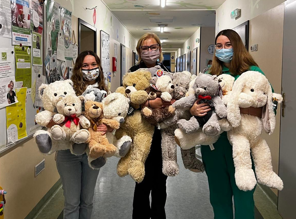 Chorzowski szpital dziecięcy świętował Dzień Pluszowego Misia!