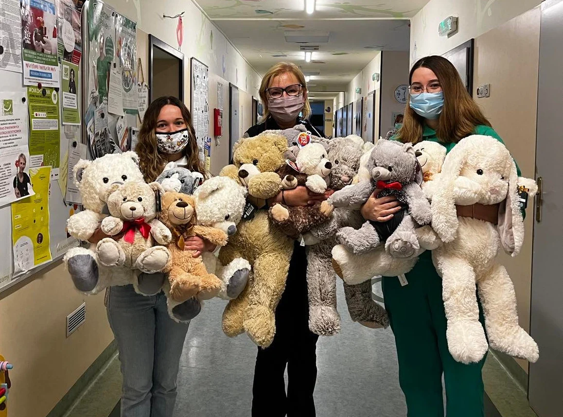 Chorzowski szpital dziecięcy świętował Dzień Pluszowego Misia!