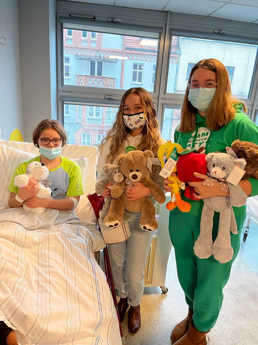 Chorzowski szpital dziecięcy świętował Dzień Pluszowego Misia!