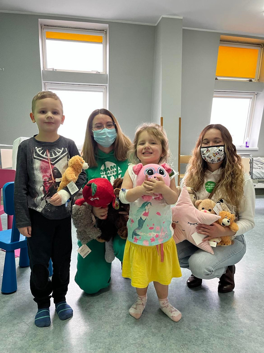 Chorzowski szpital dziecięcy świętował Dzień Pluszowego Misia!