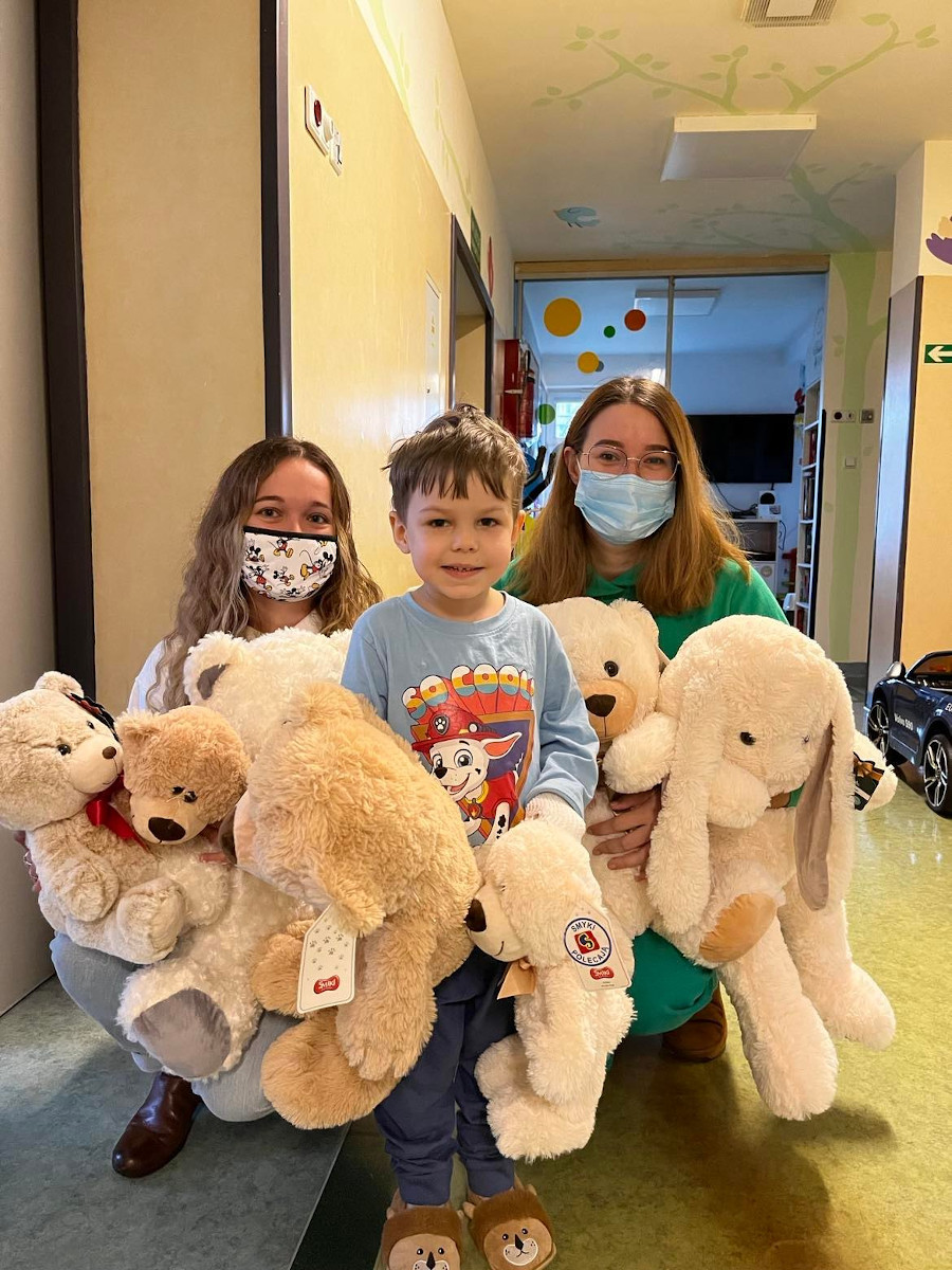 Chorzowski szpital dziecięcy świętował Dzień Pluszowego Misia!