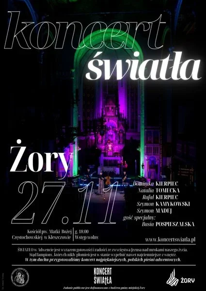 Najpiękniejsze pieśni adwentowe wybrzmią w parafii pw. Matki Boskiej Częstochowskiej