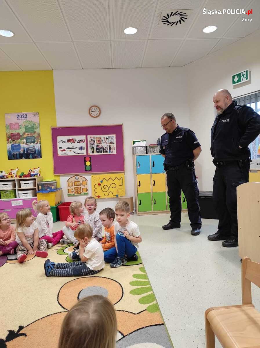 Dzielnicowi odwiedzili Misie i Żabki