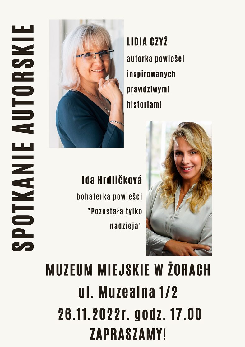 Spotkanie autorskie z Lidią Czyż