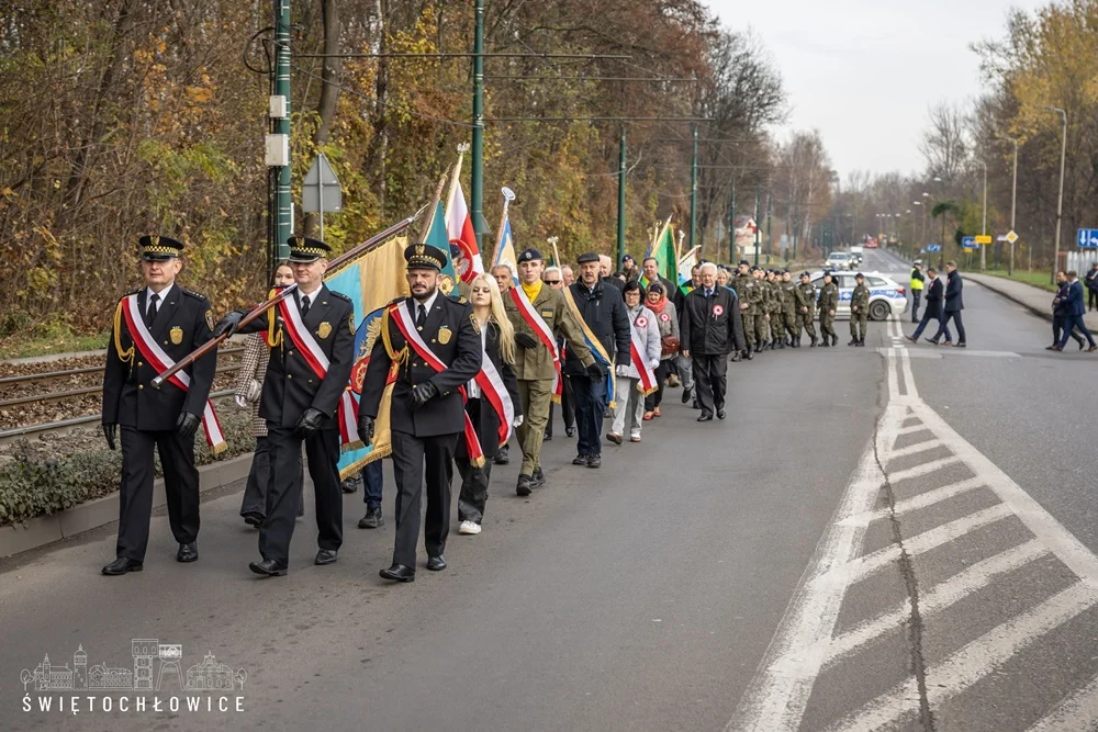 Świętochłowice: Uroczystości związane z obchodami 104. rocznicy odzyskania niepodległości