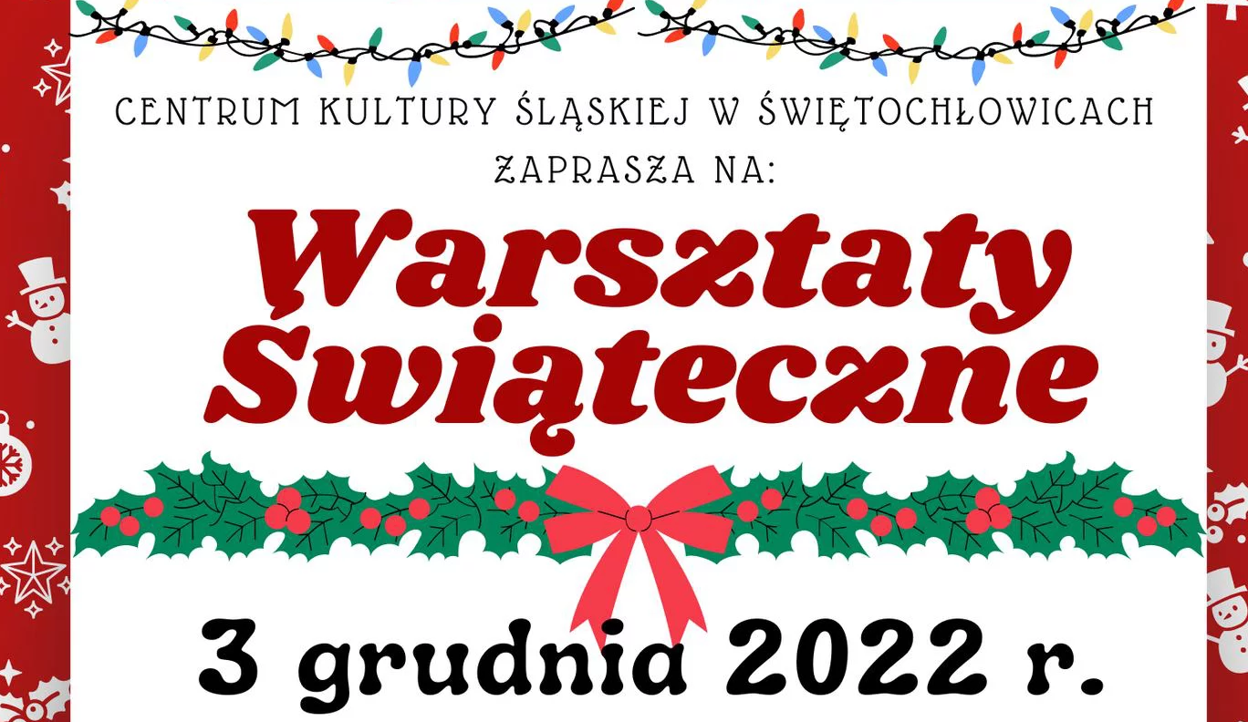 Warsztaty Świąteczne w Wieżach KWK Polska