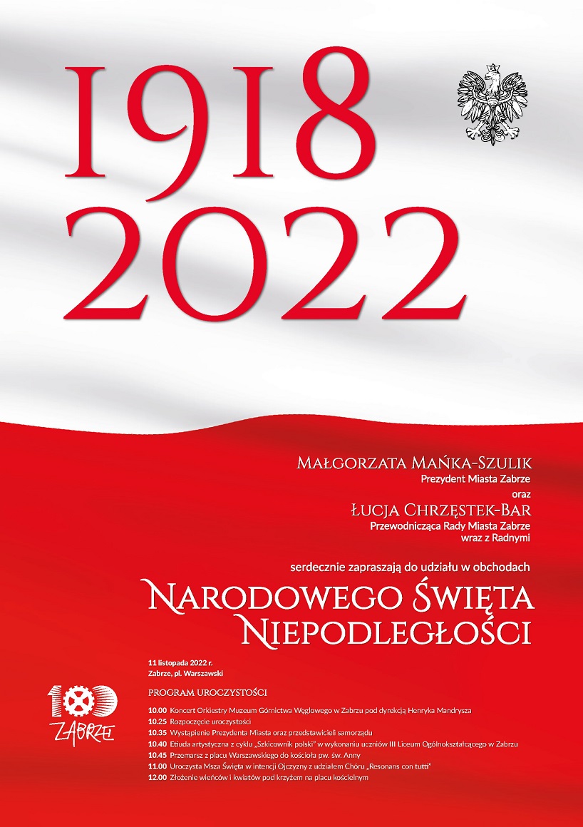 Obchody Narodowego Święta Niepodległości w Zabrzu