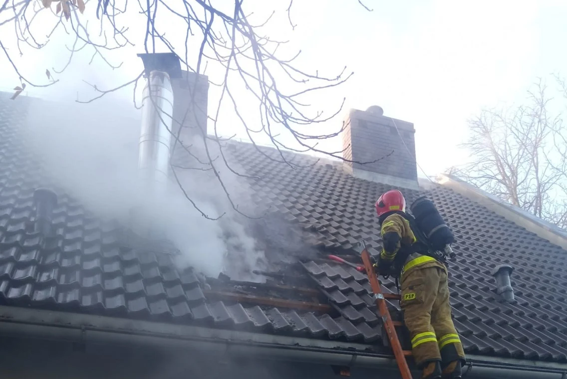 Pożar restauracji przy ul. Wolności. Ewakuowano dwie osoby