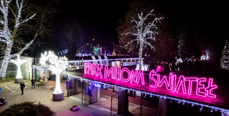 W Zabrzu otwarto Park Miliona Świateł [ZDJĘCIA]