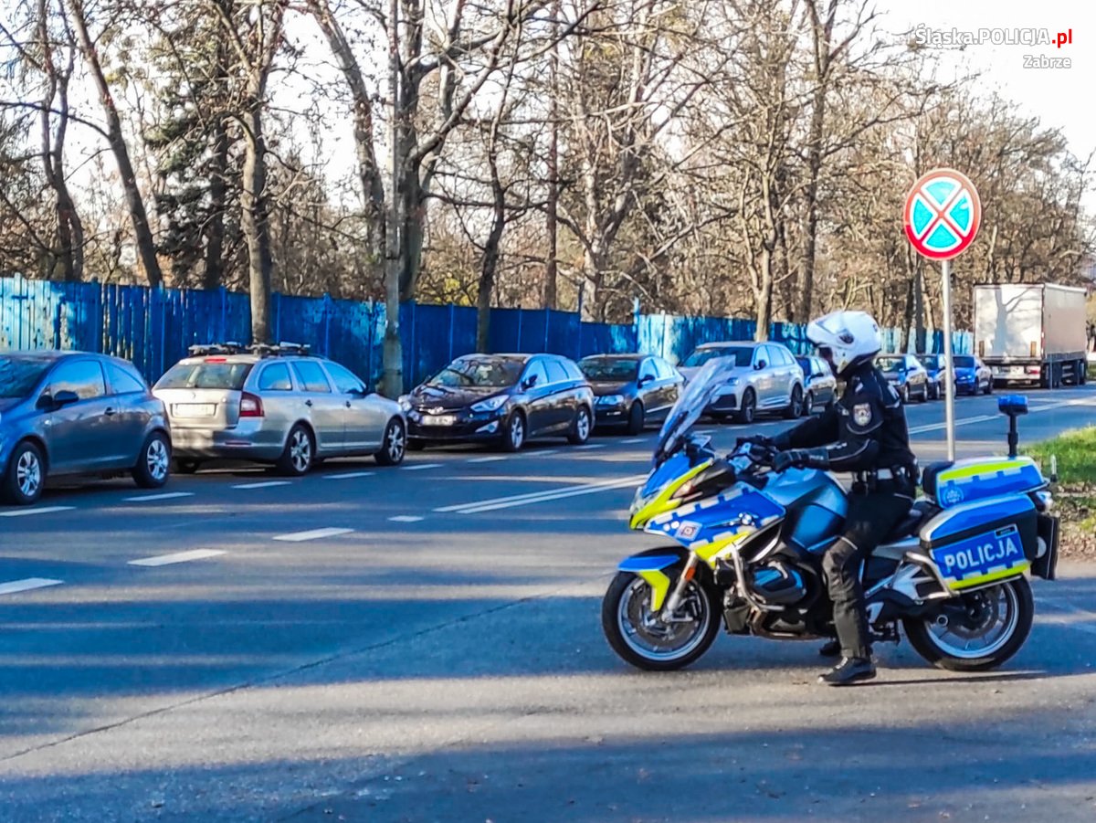 Policjanci zabezpieczali mecz Górnika Zabrze z Miedzią Legnica