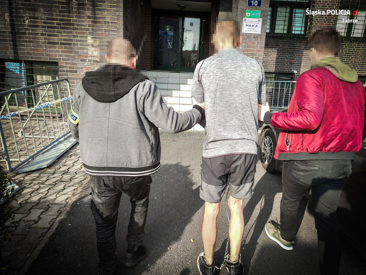 Policjanci zatrzymali sprawcę ugodzenia nożem [FILM]