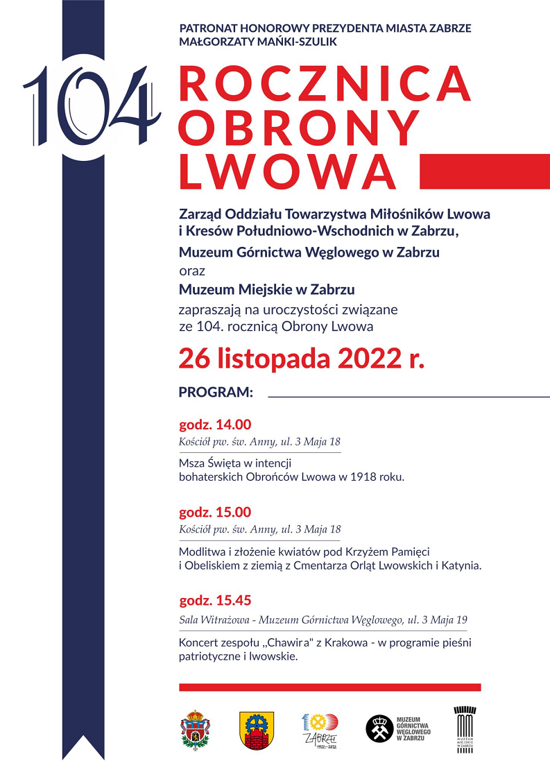 Przed nami obchody 104. rocznicy Obrony Lwowa