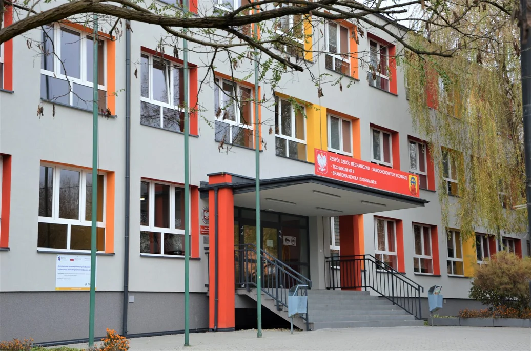 Zespół Szkół Mechaniczno-Samochodowych w Zabrzu zyskał nowe oblicze