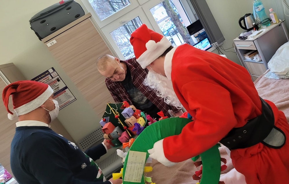 Mikołaj w Szpitalu Miejskim 4