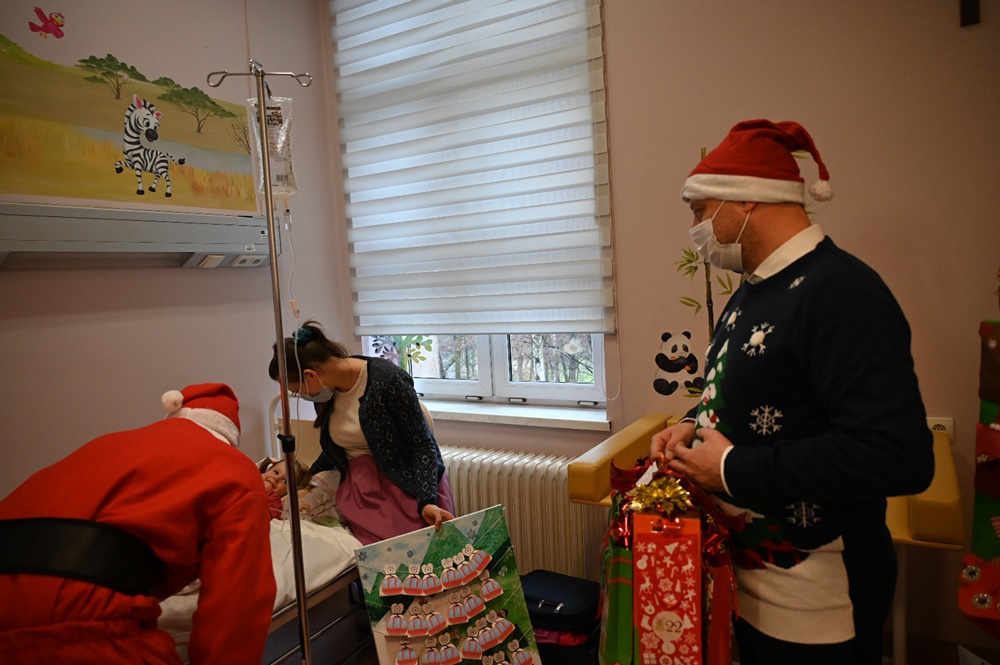 Mikołaj w Szpitalu Miejskim 5