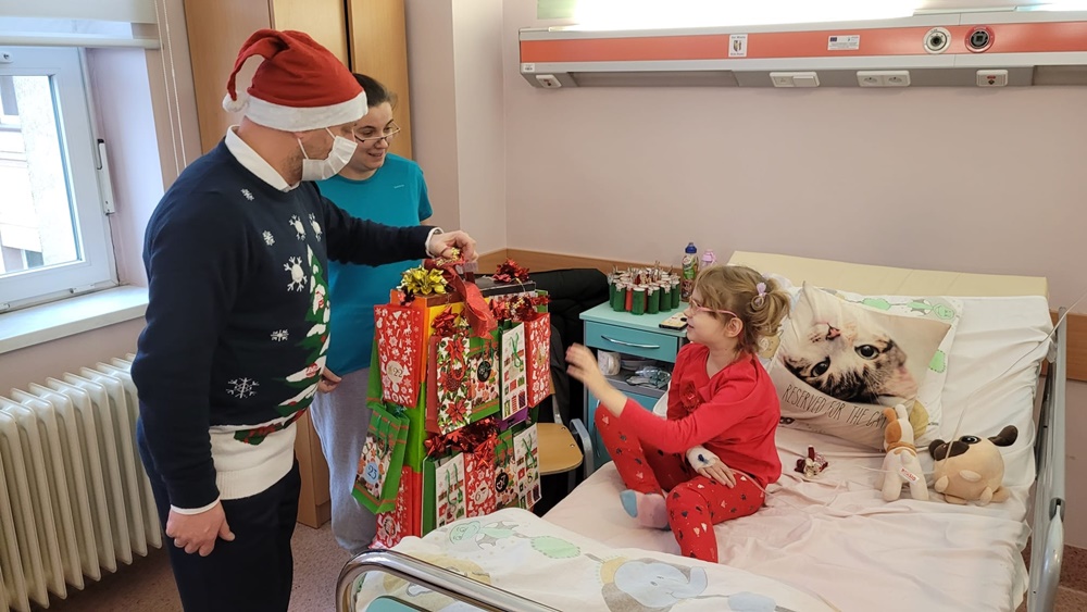 Mikołaj w Szpitalu Miejskim 8