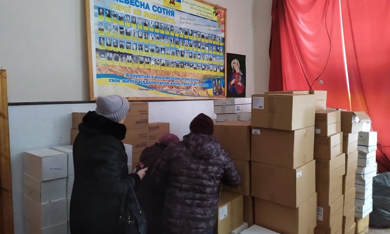 Kolejne dary z Pyskowic dotarły do Czerwonogradu