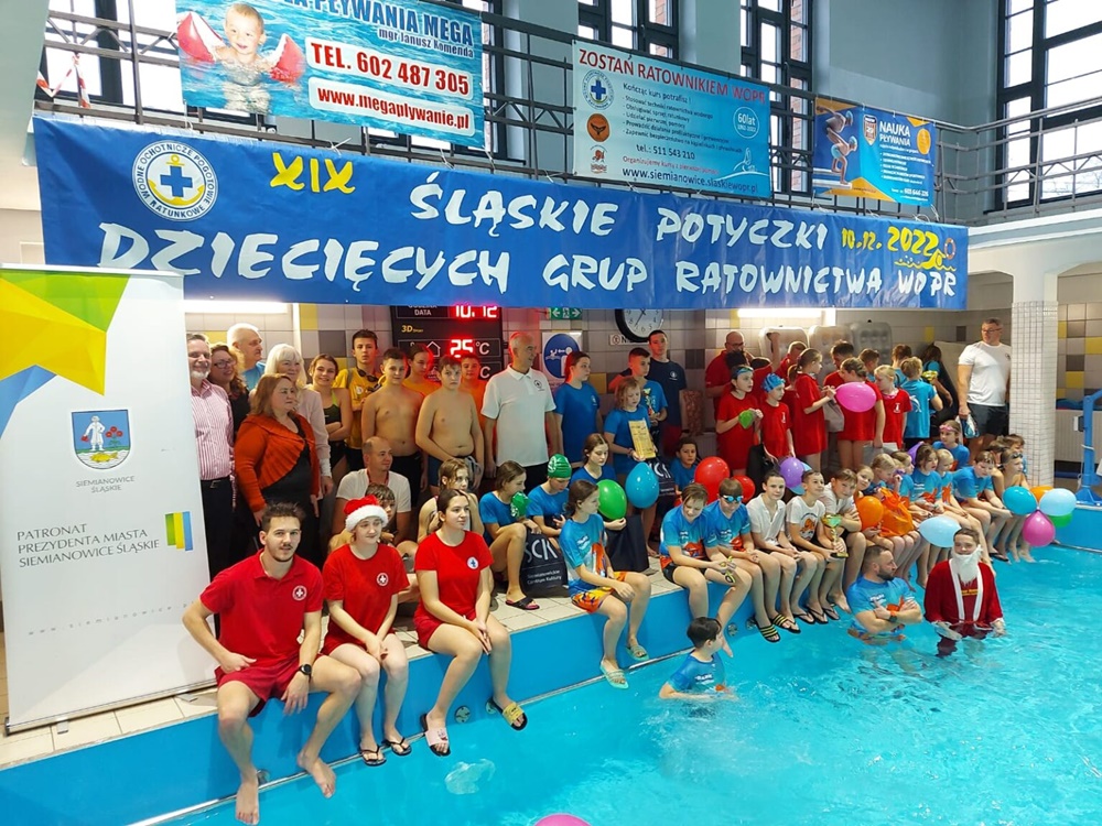 XIX Śląskie Potyczki Dziecięcych Grup Ratownictwa WOPR za nami