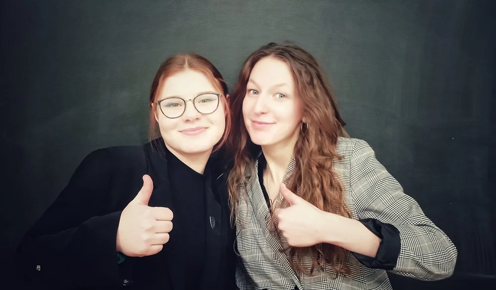 Laureatki Olimpiady Wiedzy o Górnym Śląsku ze Śniadka