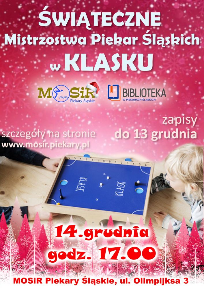 Świąteczne Mistrzostwa Piekar Śląskich w Klasku