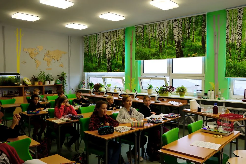 Uroczyste otwarcie zielonej pracowni Boguszowicka Oaza w SP 36 Rybniku